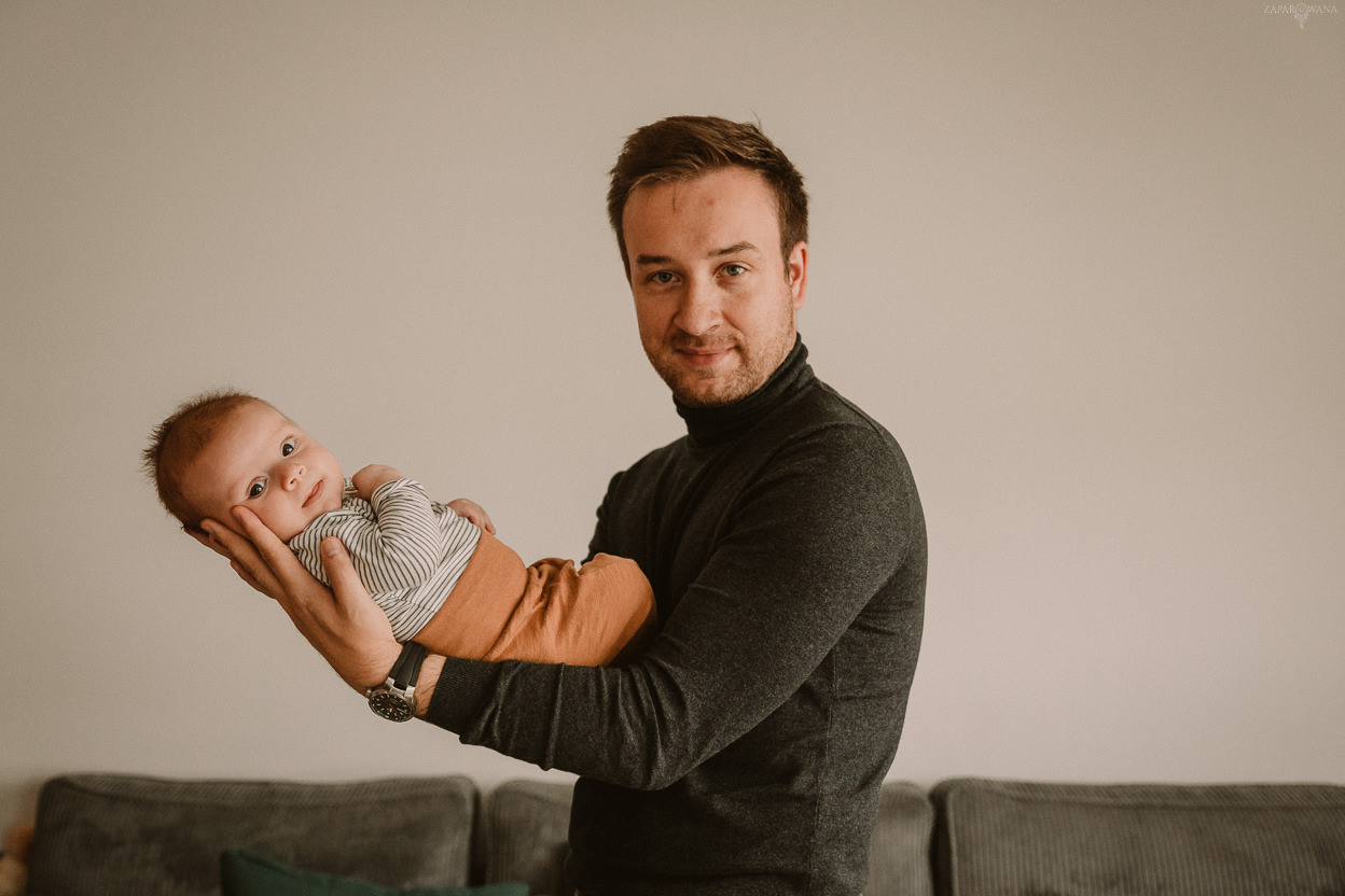 ZAPAROWANA - Fotograf rodzinny Warszawa - Domowa sesja rodzinna lifestyle