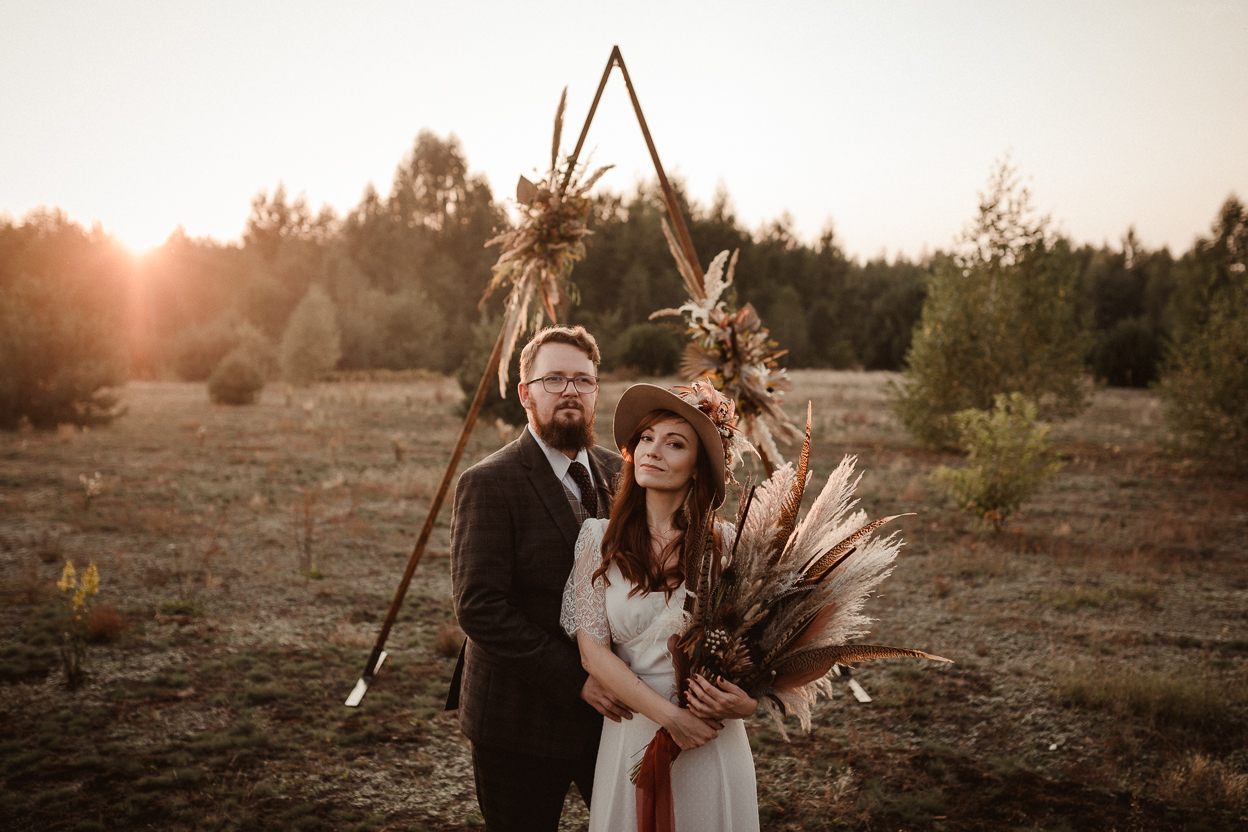 ZAPAROWANA - fotograf ślubny Warszawa - Jesienna plenerowa sesja boho