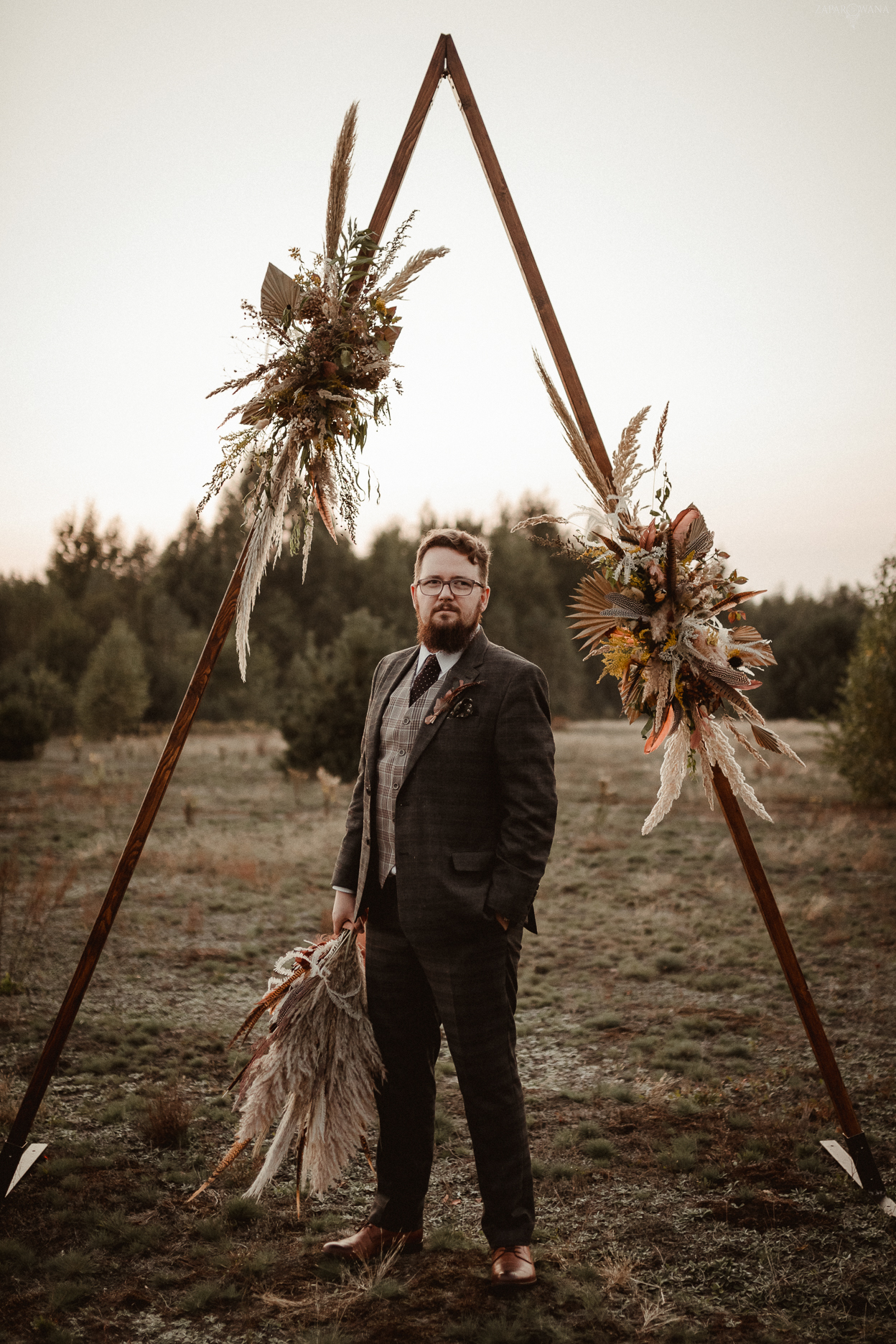 ZAPAROWANA - fotograf ślubny Warszawa - Jesienna plenerowa sesja boho