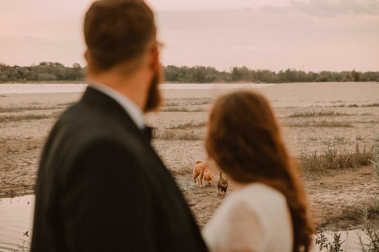 ZAPAROWANA - Fotograf ślubny Warszawa - Sesja ślubna na plaży