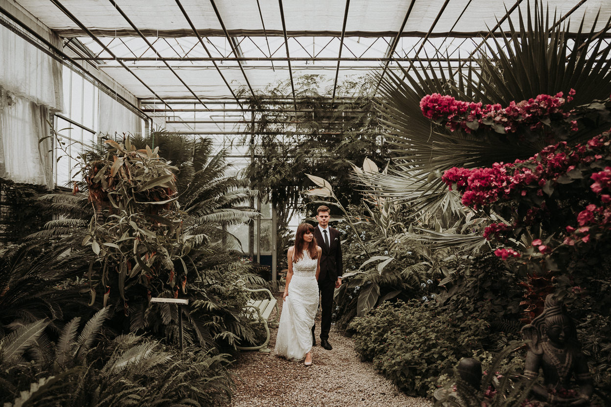 ZAPAROWANA - Fotograf ślubny Warszawa - Sesja w Ogrodzie Botanicznym w Powsinie