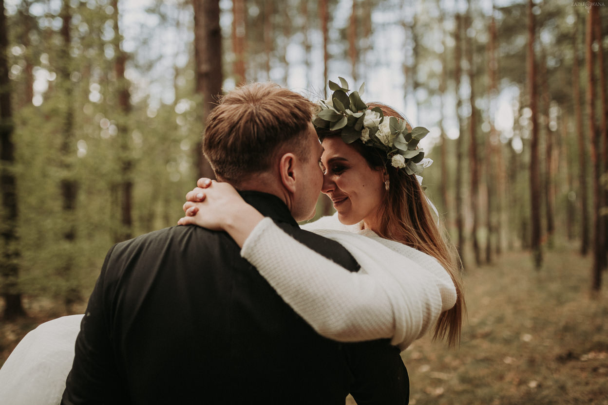 ZAPAROWANA - Ślubna sesja plenerowa - Piła