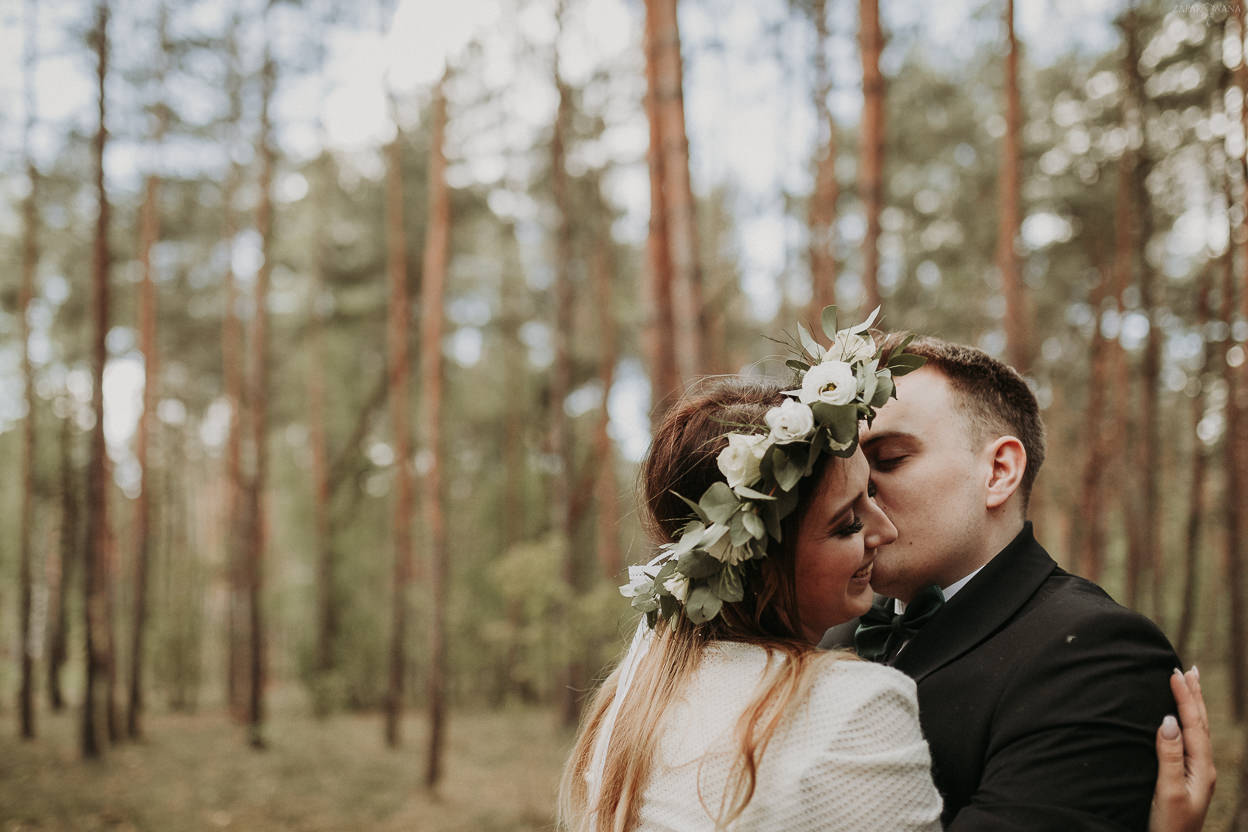 ZAPAROWANA - Ślubna sesja plenerowa - Piła