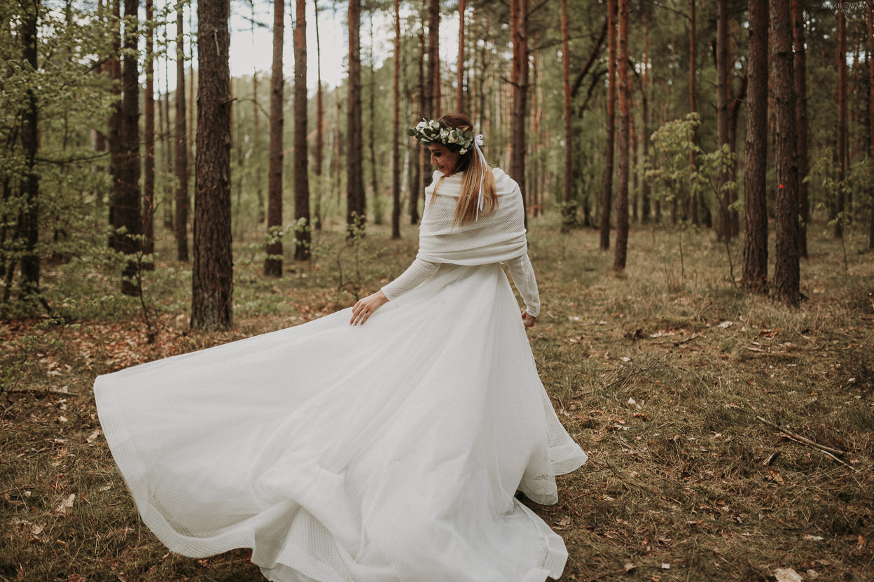 ZAPAROWANA - Ślubna sesja plenerowa - Piła