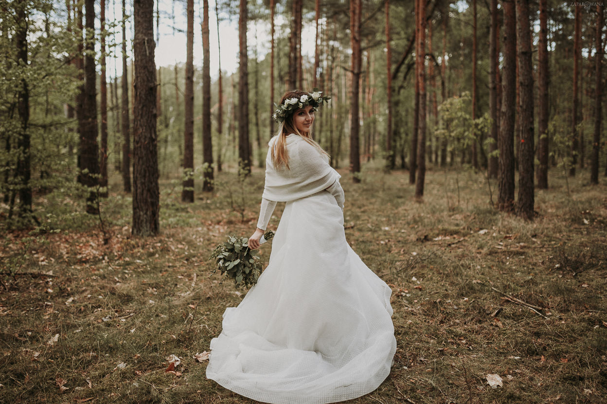 ZAPAROWANA - Ślubna sesja plenerowa - Piła