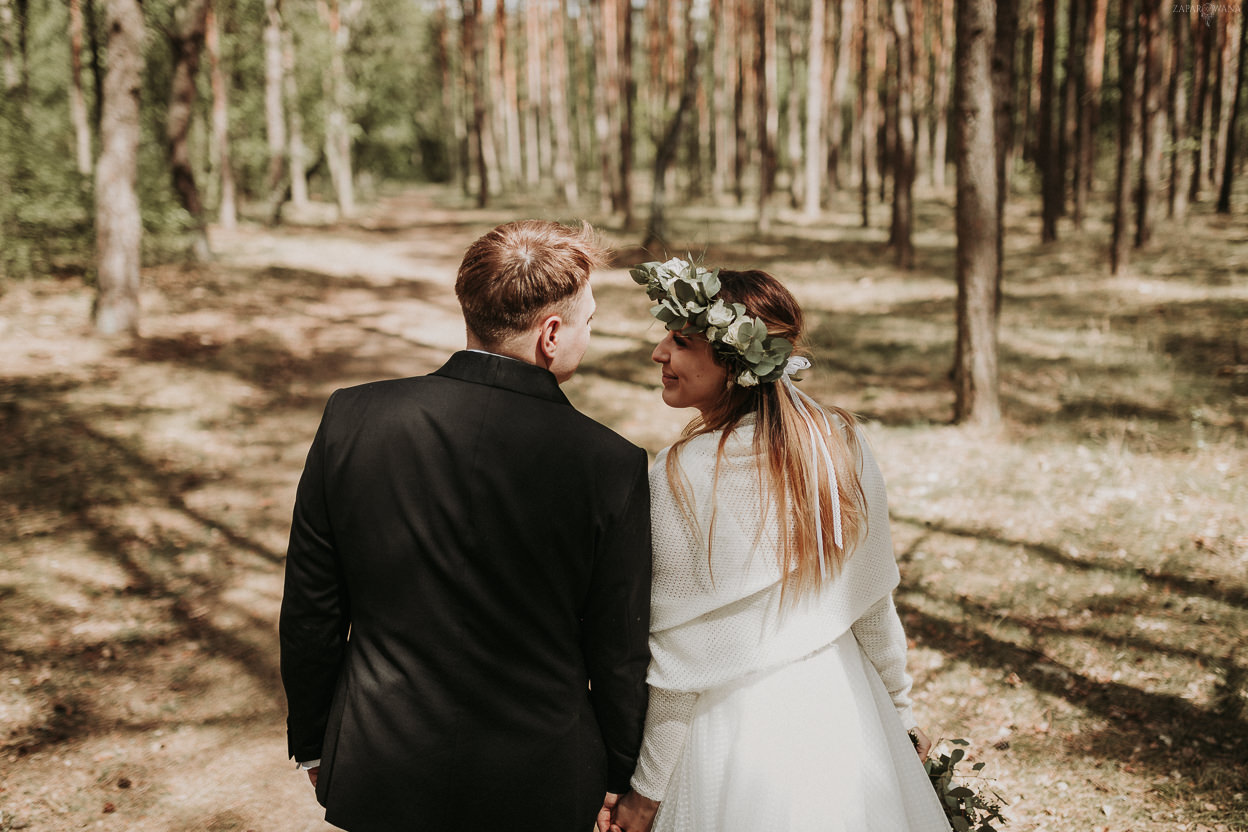 ZAPAROWANA - Ślubna sesja plenerowa - Piła