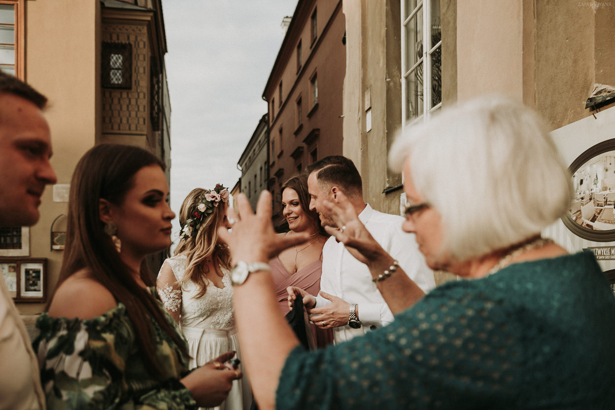 Polsko-albański ślub międzynarodowy - Bistro Warszawa - ZAPAROWANA - Fotografia ślubna