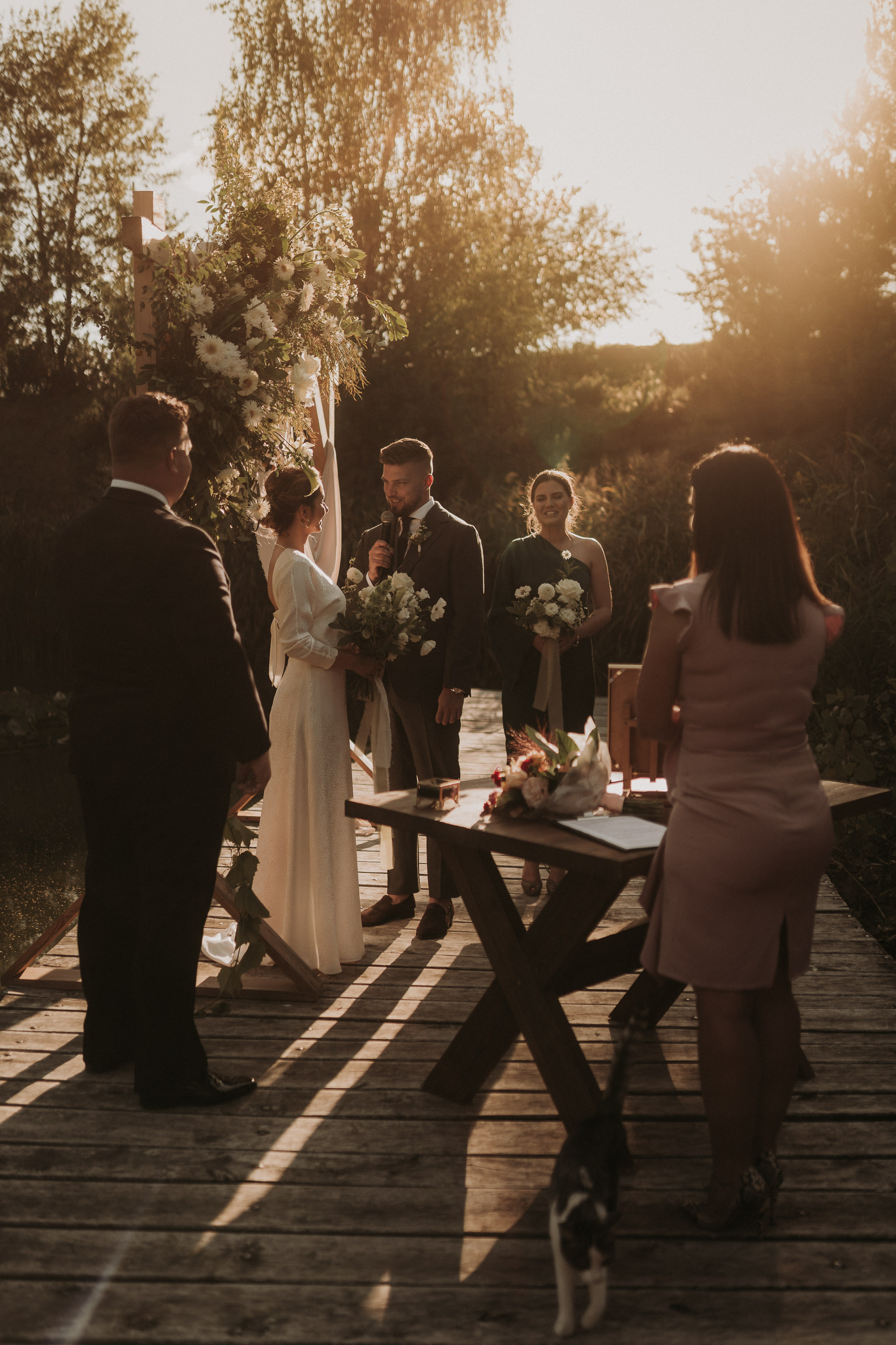 ZAPAROWANA - Fotograf ślubny - Ślub na pomoście W Szczerym Polu