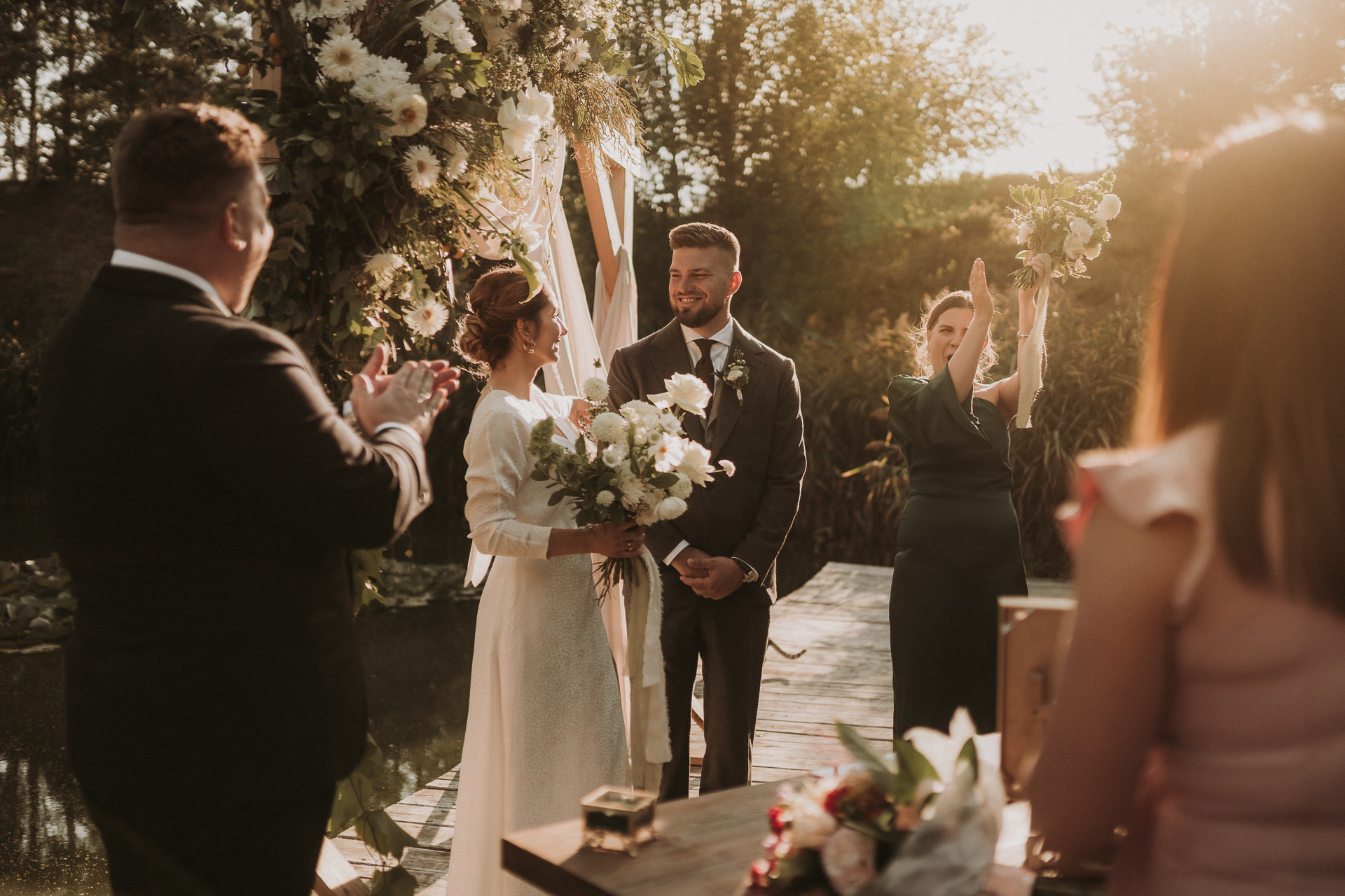 ZAPAROWANA - Fotograf ślubny - Ślub na pomoście W Szczerym Polu