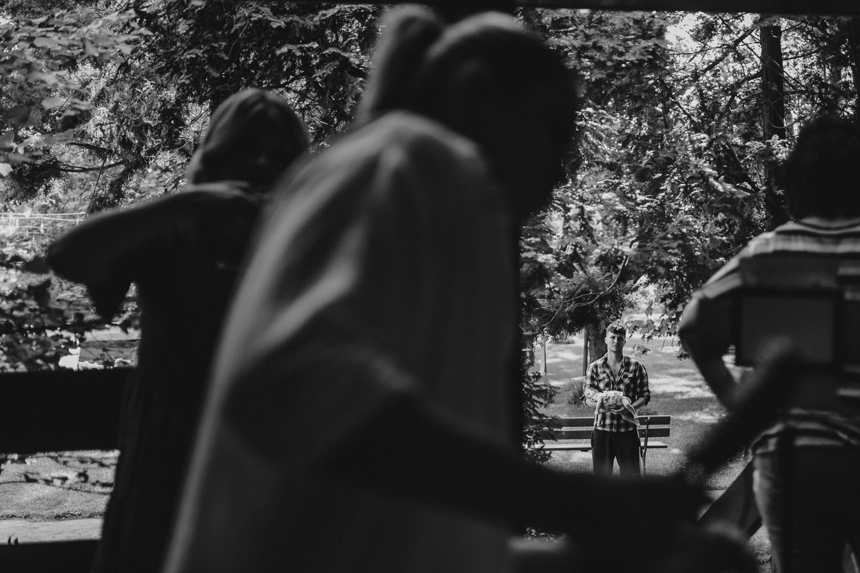 ZAPAROWANA - Ślub kościelny w plenerze - Zacisze Anny Korcz - Fotografia ślubna