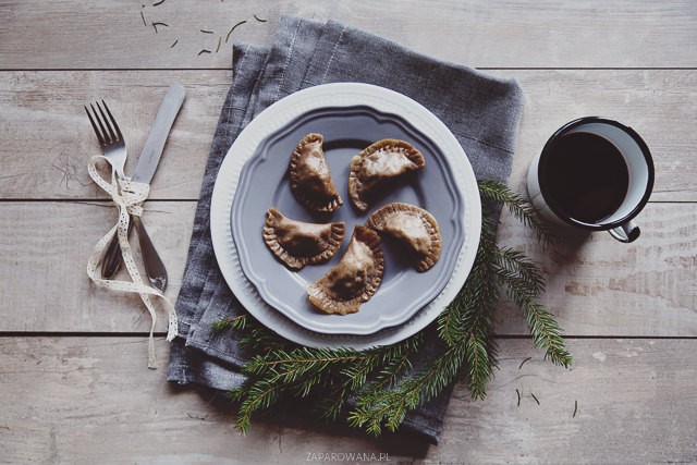 Pierogi bezglutenowe - Fotografia kulinarna - ZAPAROWANA.PL