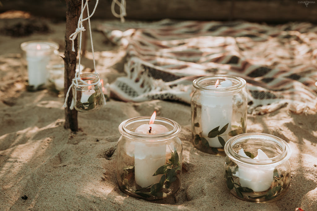 Sesja boho na plaży - ZAPAROWANA - Fotograf ślubny Warszawa